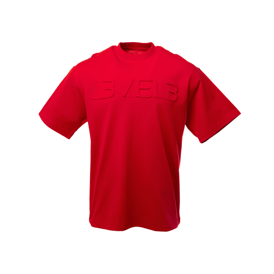 Camiseta de gran tamaño con logotipo en el frente L3VEL3™