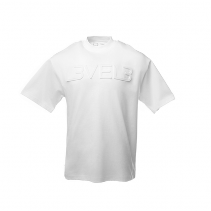 Camiseta de gran tamaño con logotipo en el frente L3VEL3™