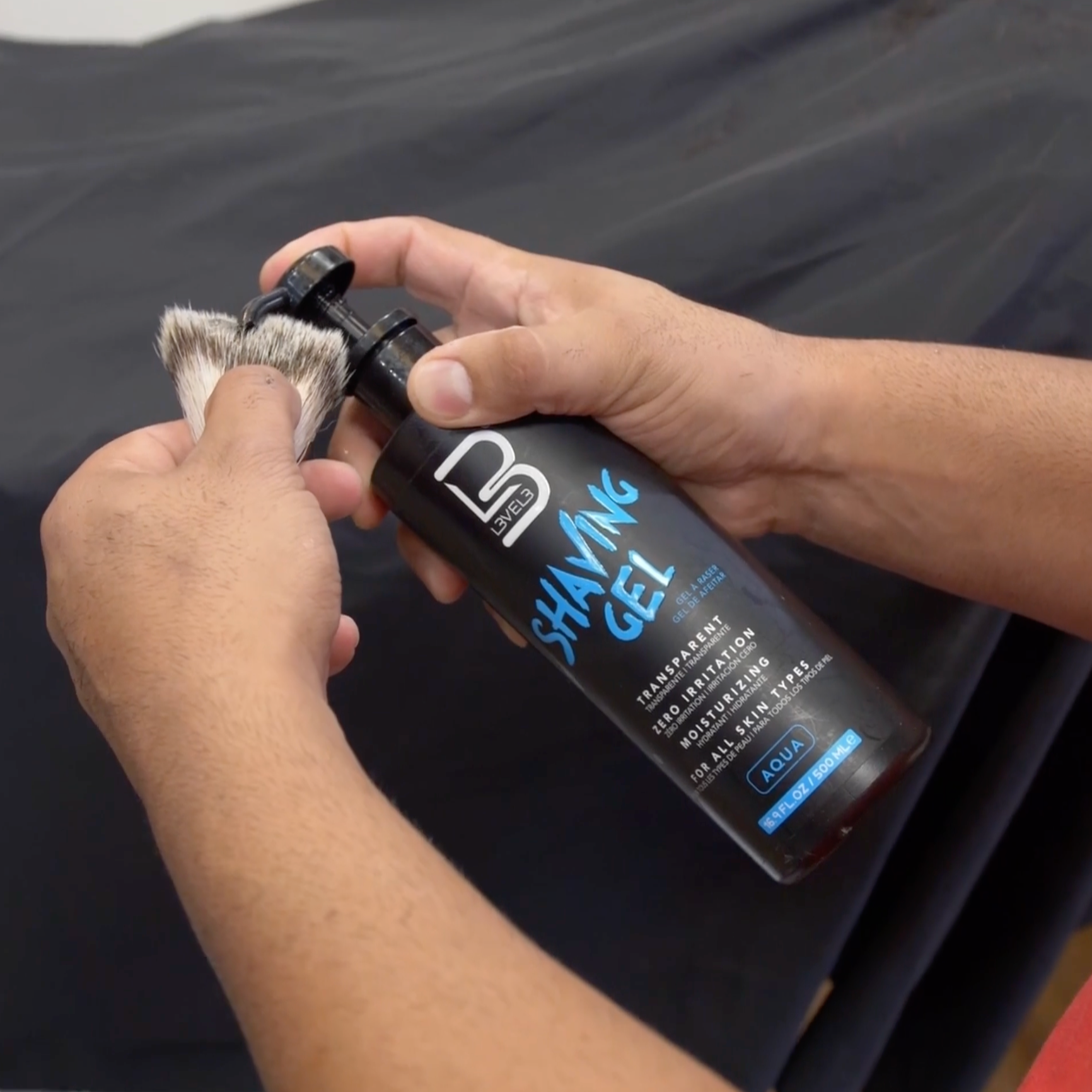 Transparent Shaving Gel