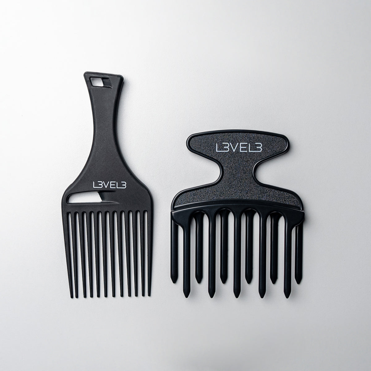 Picker Comb 2PC Hair Pick Comb Set | Style Natural Curls | L3VEL3