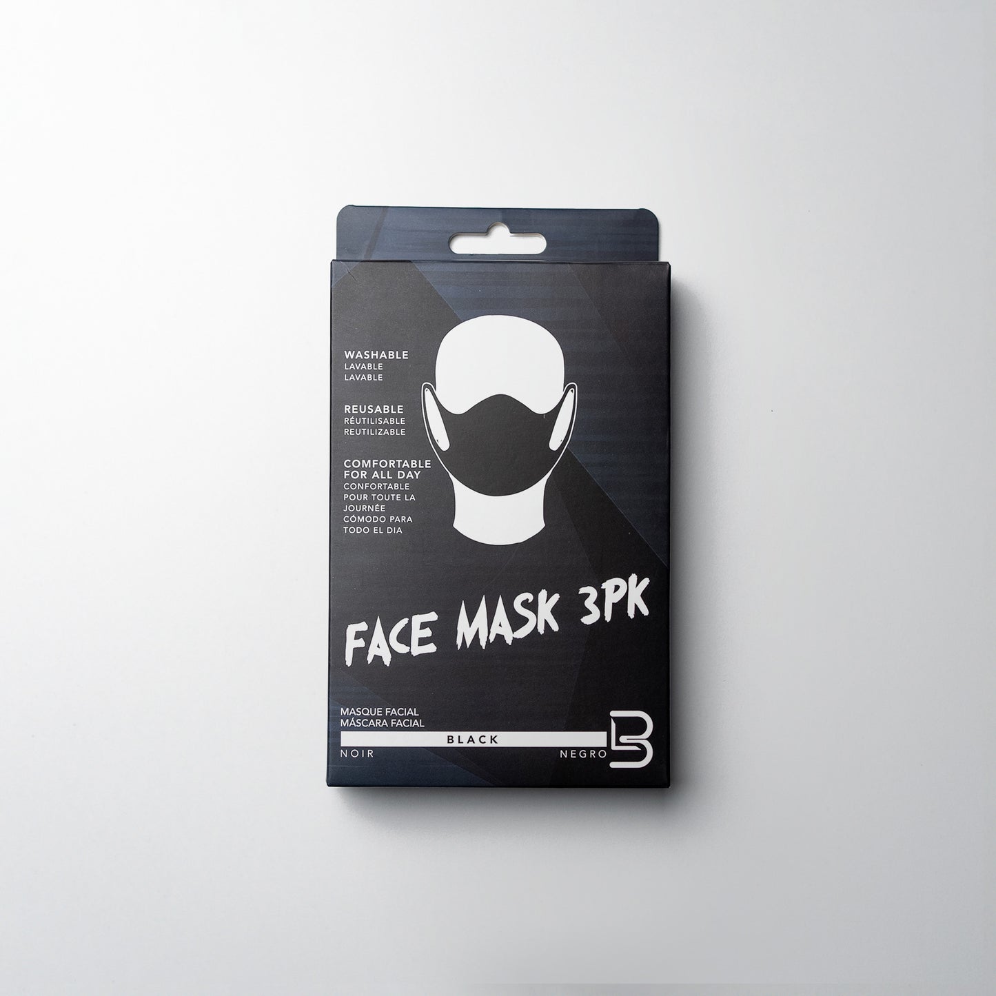 Level 3 Face Masks Black