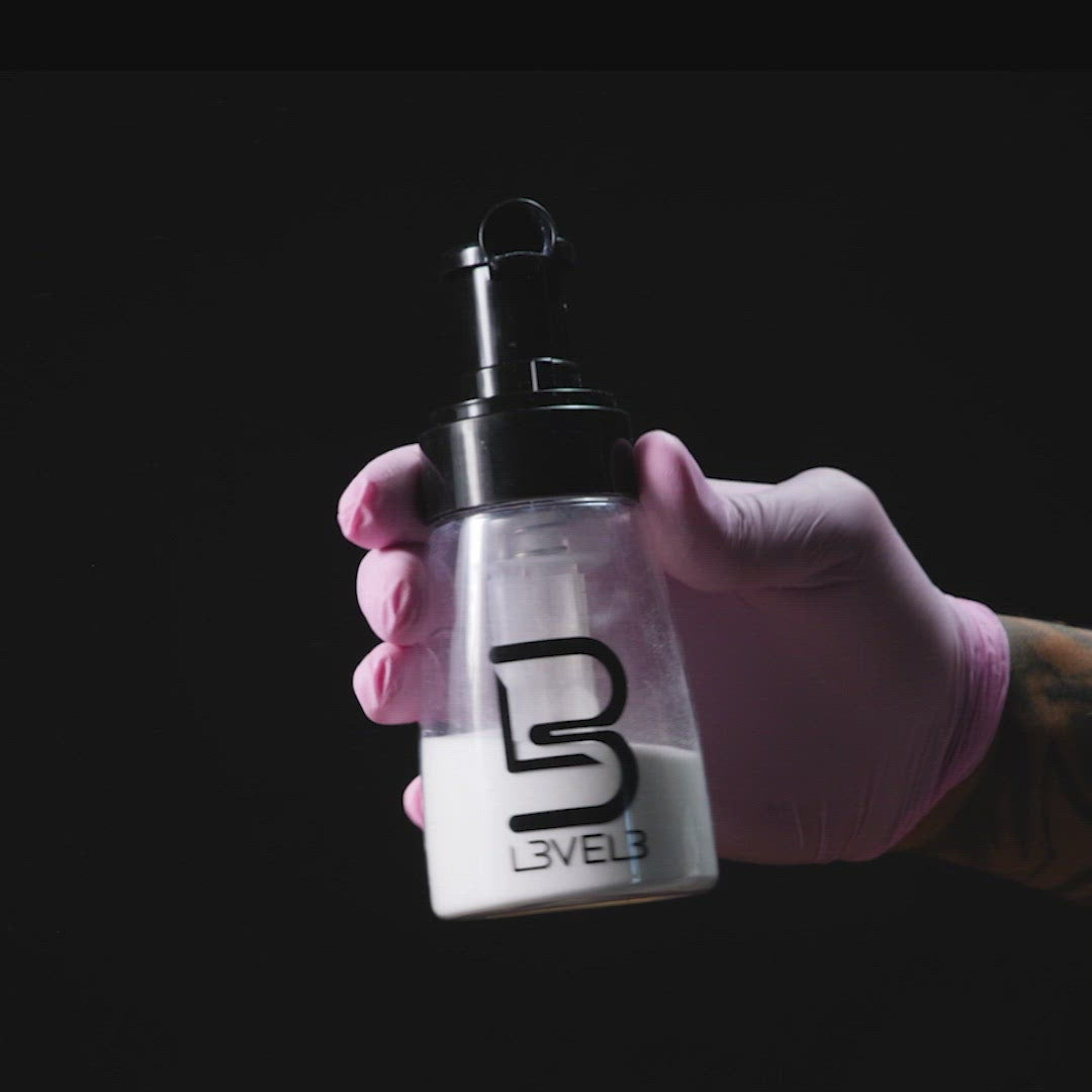 Level 3 Powder Spray Bottle Demo