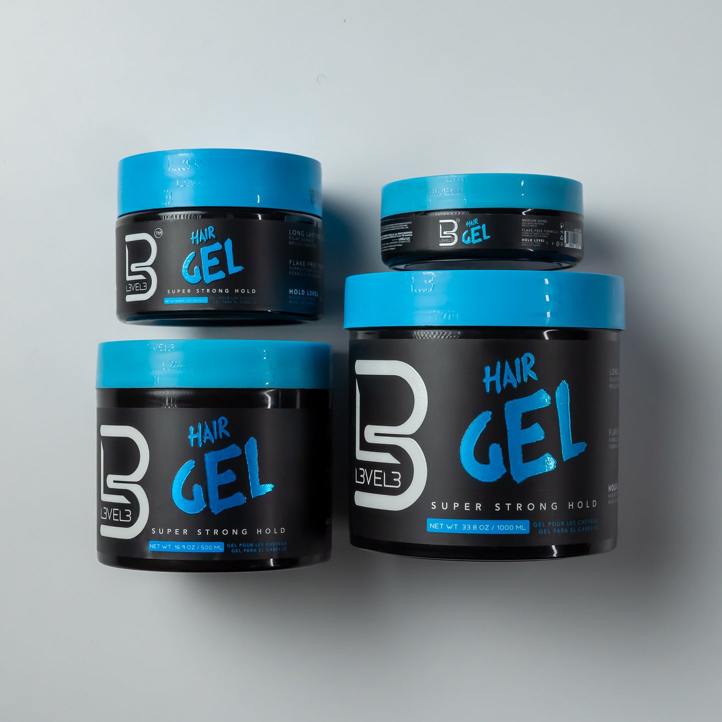 Level 3 All Size Hair Gel Set