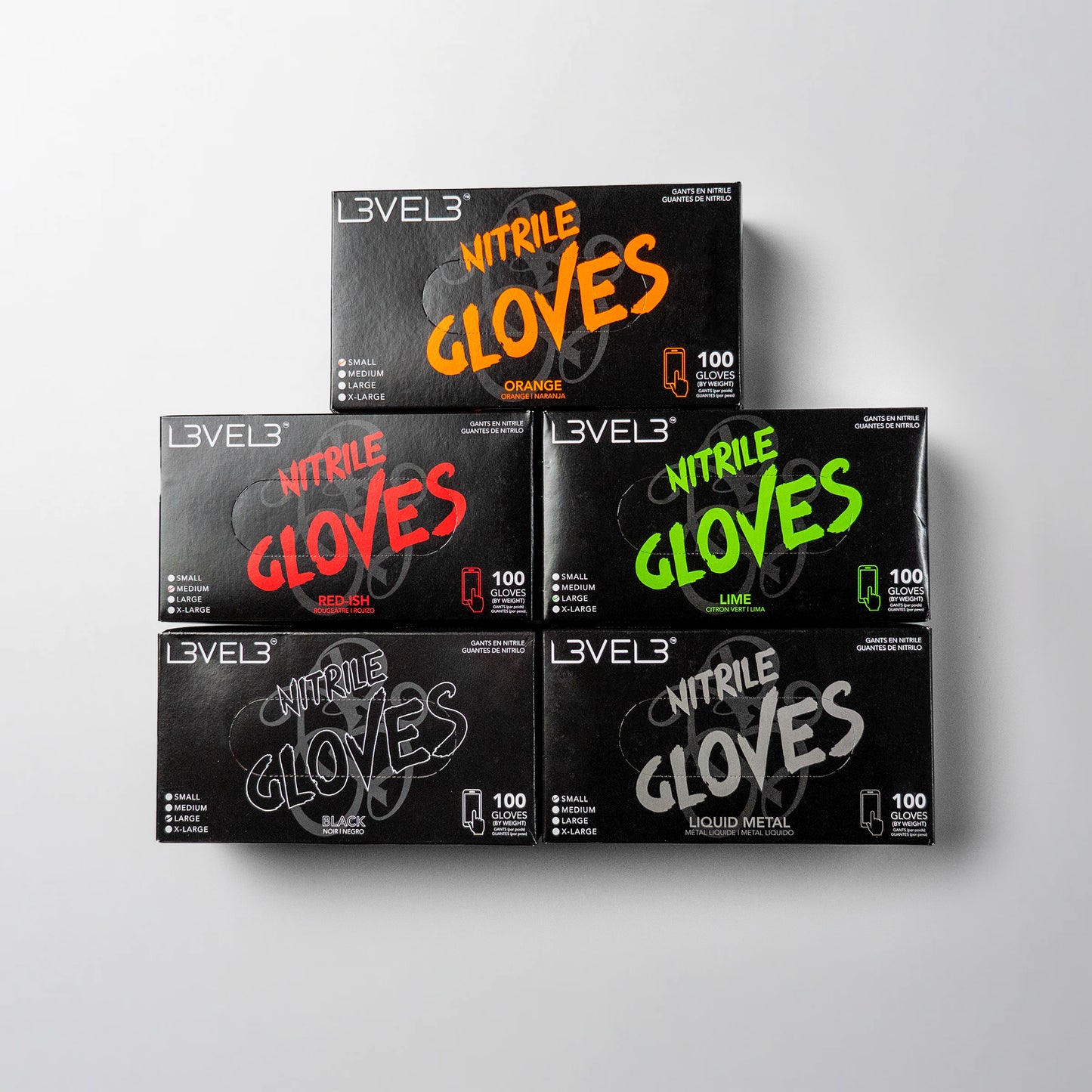 Level 3 All Color Gloves Bundle