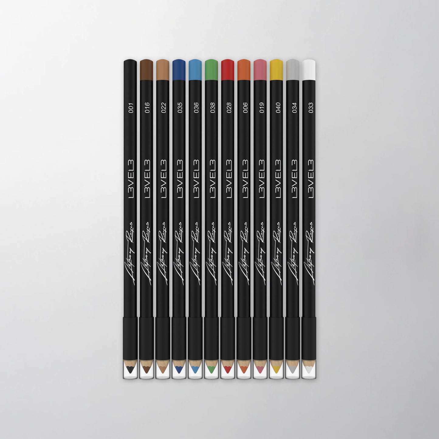 high color lv3 white pencil for barber
